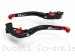 Adjustable Folding Brake and Clutch Lever Set by Performance Technology Ducati / Scrambler 800 Cafe Racer / 2021