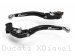 Adjustable Folding Brake and Clutch Lever Set by Performance Technology Ducati / XDiavel / 2018