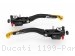 "Ultimate Edition" Adjustable Levers by Ducabike Ducati / 1199 Panigale R / 2013