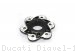 6 Hole Rear Sprocket Carrier Flange Cover by Ducabike Ducati / Diavel 1260 / 2019