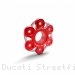 6 Hole Bi-color Rear Sprocket Carrier Flange Cover by Ducabike Ducati / Streetfighter V4 / 2021