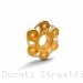 6 Hole Bi-color Rear Sprocket Carrier Flange Cover by Ducabike Ducati / Streetfighter V4 / 2021