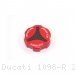 Carbon Inlay Rear Brake Fluid Tank Cap by Ducabike Ducati / 1098 R / 2009