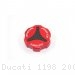 Carbon Inlay Rear Brake Fluid Tank Cap by Ducabike Ducati / 1198 / 2009