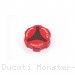 Carbon Inlay Rear Brake Fluid Tank Cap by Ducabike Ducati / Monster 696 / 2014