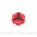 Carbon Inlay Rear Brake Fluid Tank Cap by Ducabike Ducati / Panigale V4 / 2018