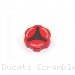 Carbon Inlay Rear Brake Fluid Tank Cap by Ducabike Ducati / Scrambler 800 / 2019