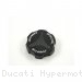 Carbon Inlay Rear Brake Fluid Tank Cap by Ducabike Ducati / Hypermotard 1100 EVO / 2010