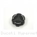 Carbon Inlay Rear Brake Fluid Tank Cap by Ducabike Ducati / Hypermotard 1100 EVO / 2011