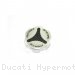 Carbon Inlay Rear Brake Fluid Tank Cap by Ducabike Ducati / Hypermotard 1100 / 2009