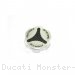 Carbon Inlay Rear Brake Fluid Tank Cap by Ducabike Ducati / Monster 1100 / 2009