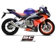 Aprilia RS660 Tuono 660 CR-T Full System Exhaust by SC-Project A23-PTC36T  A23-PTC36C
